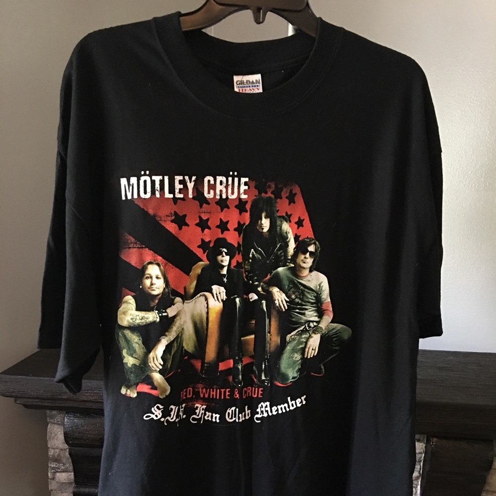 Motley Crue SIN fan club member Shirt